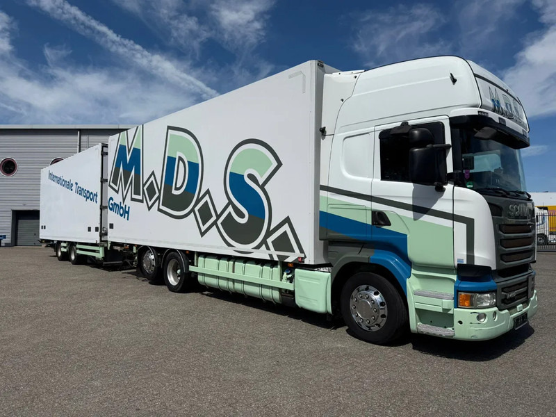 Scania R450 / RETARDER / ISOLATED GERMAN FLOWER COMBI / THROUGH-LOADING SYSTEM / SMART TACHO / 2XPLATFORM / LIFT+LENKACHSE / LWDS / EUR - Tovornjak hladilnik: slika 2 Scania R450 / RETARDER / ISOLATED GERMAN FLOWER COMBI / THROUGH-LOADING SYSTEM / SMART TACHO / 2XPLATFORM / LIFT+LENKACHSE / LWDS / EUR - Tovornjak hladilnik: slika 2