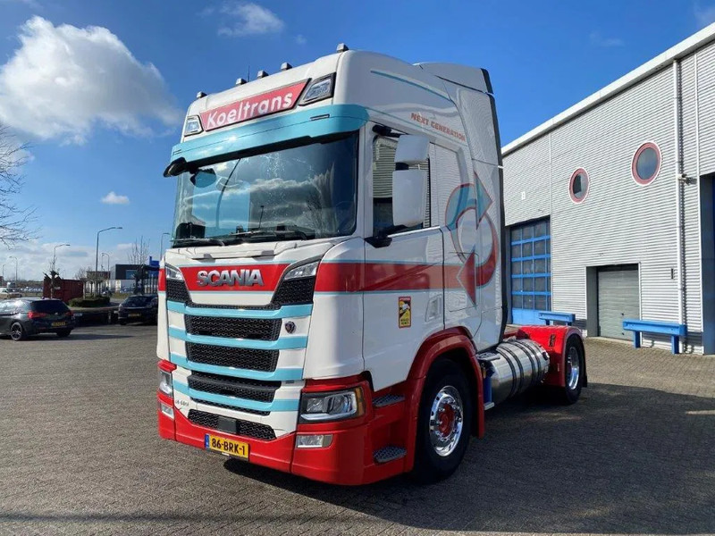 Scania NGS R410 / RETARDER / PARKCOOL / NL TRUCK / LNG / LEATHER / ALCOA / AUTOMATIC / EURO-6 / 2021 / 4X ON STOCK - Vlačilec: slika 1 Scania NGS R410 / RETARDER / PARKCOOL / NL TRUCK / LNG / LEATHER / ALCOA / AUTOMATIC / EURO-6 / 2021 / 4X ON STOCK - Vlačilec: slika 1