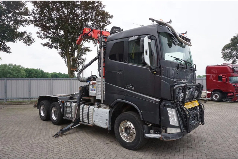 Volvo FH16-750 / ENGINE RUNNING / 6x4 / RETARDER / BIG AXLE / VEB+ / PALFINGER FD250 / EURO-6 / 2016 - Tovornjak za prevoz lesa, Tovornjak z dvigalom: slika 4 Volvo FH16-750 / ENGINE RUNNING / 6x4 / RETARDER / BIG AXLE / VEB+ / PALFINGER FD250 / EURO-6 / 2016 - Tovornjak za prevoz lesa, Tovornjak z dvigalom: slika 4