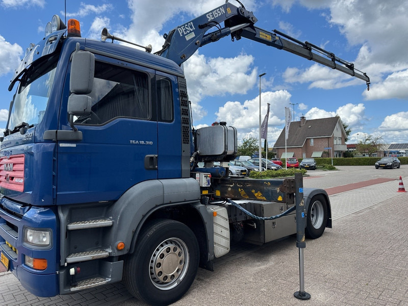 MAN TGA 18.310, Crane Pesci SE155N/4, Manual Kran, Grua, Grue, Kraan - Vlačilec: slika 5 MAN TGA 18.310, Crane Pesci SE155N/4, Manual Kran, Grua, Grue, Kraan - Vlačilec: slika 5