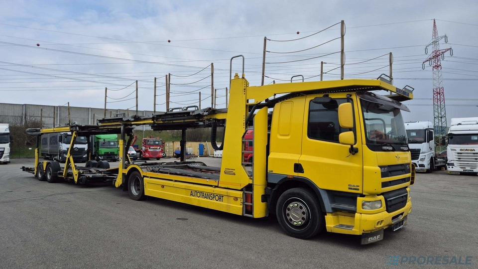 DAF FA CF 75.360 EURO 5 přepravník aut - prodejné jen s přívěsem GROENEWOLD P0461K - cena je za celou soupravu - Tovornjak avtotransporter: slika 1 DAF FA CF 75.360 EURO 5 přepravník aut - prodejné jen s přívěsem GROENEWOLD P0461K - cena je za celou soupravu - Tovornjak avtotransporter: slika 1