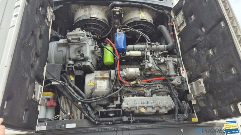 Polprikolica hladilnik KRONE COOL LINER SD mrazírenský - MULTITEMP - dělící stěna + agregát CARRIER VECTOR 1950 Mt: slika 6