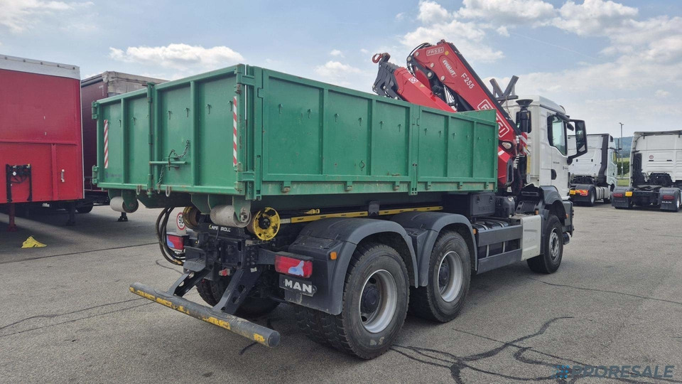 MAN TGS 480 6x4 EURO 6 / EVERLIFT kontejner + hydraulická ruka FASSI F255A.2.26 - Tovornjak s kesonom, Tovornjak z dvigalom: slika 3 MAN TGS 480 6x4 EURO 6 / EVERLIFT kontejner + hydraulická ruka FASSI F255A.2.26 - Tovornjak s kesonom, Tovornjak z dvigalom: slika 3