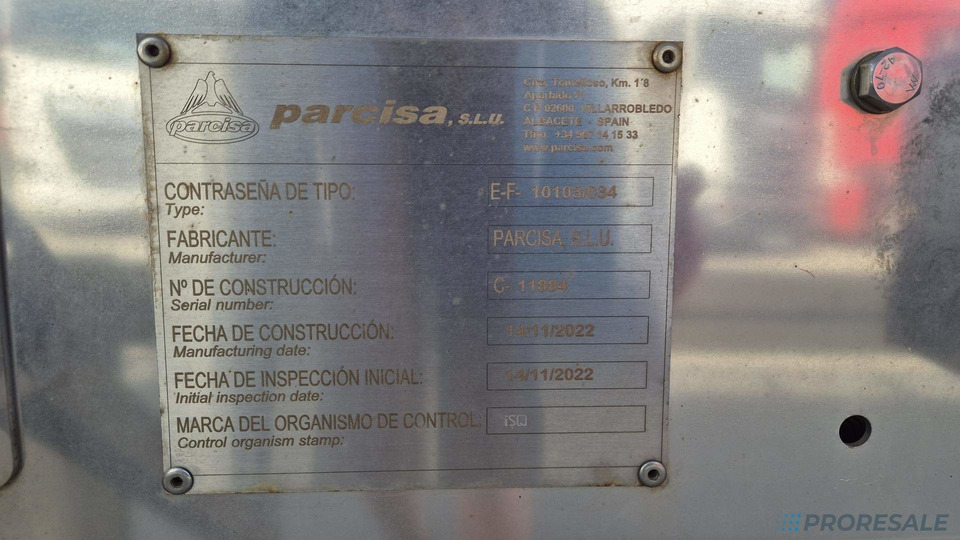 Polprikolica cisterna OSTATNÍ SEKA SPSTT/11C/38A1 - Potravinářská cisterna výpustná 31 m3 - 3 komory: slika 11