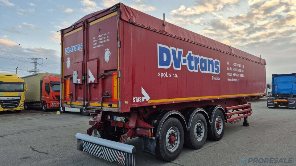 STAS SZ 336 K - sklápěč 52 m3 - Fe / Al - Kiper polprikolica: slika 3 STAS SZ 336 K - sklápěč 52 m3 - Fe / Al - Kiper polprikolica: slika 3