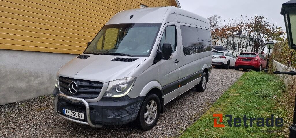 2014 Buss 10 seter MERCEDES-BENZ SPRINTER 316 EU-Godkjent - Minibus, Potniški kombi: slika 1 2014 Buss 10 seter MERCEDES-BENZ SPRINTER 316 EU-Godkjent - Minibus, Potniški kombi: slika 1