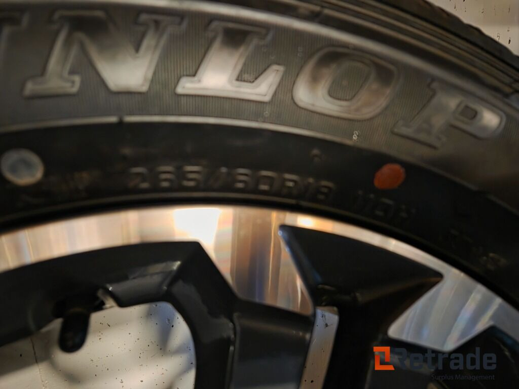 4 stk ubrukte felger og dekk som passer Mitsubishi L200 2022 mod - Gradbena oprema: slika 2 4 stk ubrukte felger og dekk som passer Mitsubishi L200 2022 mod - Gradbena oprema: slika 2