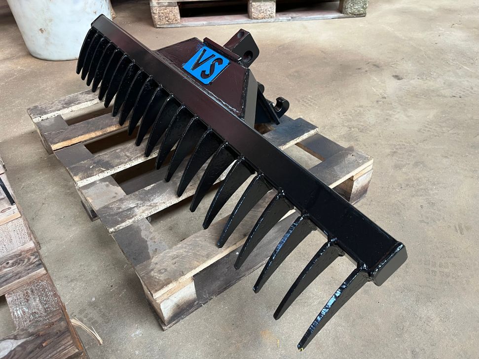 Afretter Rive for Minigraver / Leveler Rive for Mini Excavator - Orodje/ Oprema: slika 1 Afretter Rive for Minigraver / Leveler Rive for Mini Excavator - Orodje/ Oprema: slika 1
