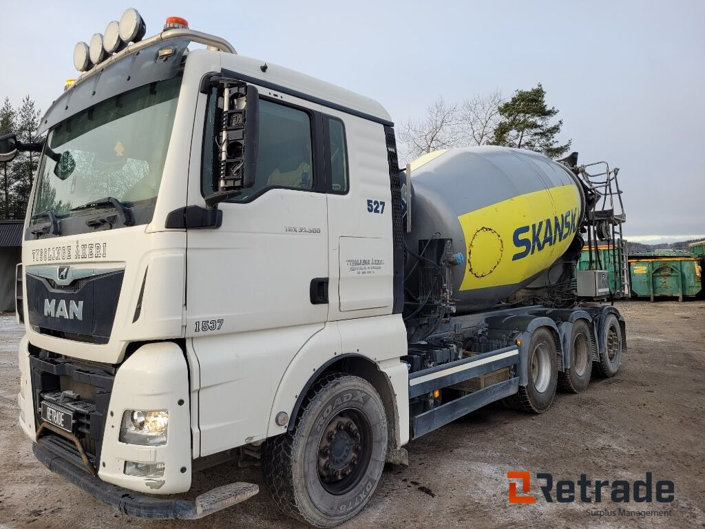 Betongbil betongroterare MAN TGX 35.500 8X4-4 BL Euro 6 - Avtomešalec: slika 1 Betongbil betongroterare MAN TGX 35.500 8X4-4 BL Euro 6 - Avtomešalec: slika 1