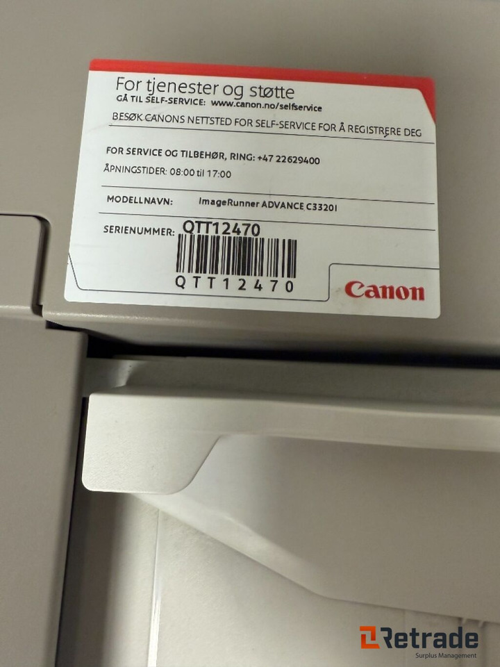 Canon ImageRunner Advance C3320i - Digitalni tiskarski stroj: slika 3 Canon ImageRunner Advance C3320i - Digitalni tiskarski stroj: slika 3