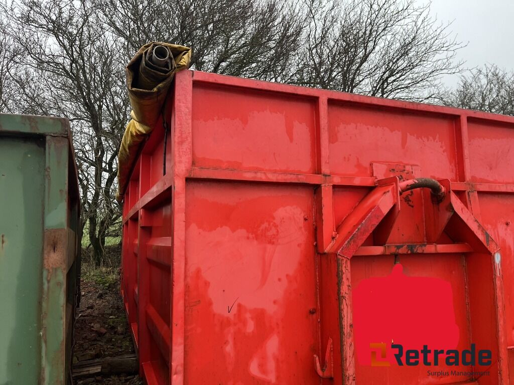 Container Container Høje sider Rød - Gradbena oprema: slika 4 Container Container Høje sider Rød - Gradbena oprema: slika 4