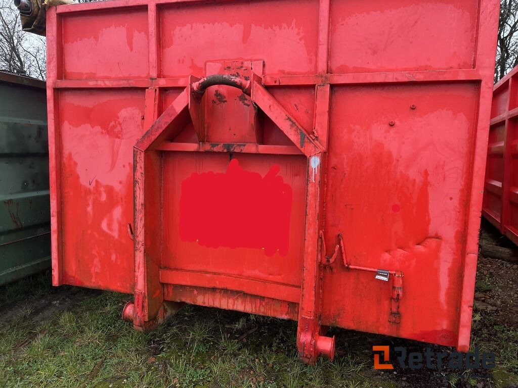 Container Container Høje sider Rød - Gradbena oprema: slika 2 Container Container Høje sider Rød - Gradbena oprema: slika 2