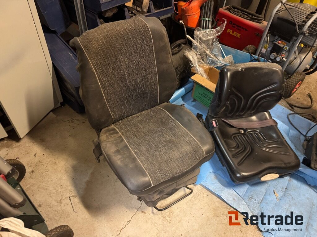 Förarstolar Grammer och Isri 3 stycken - Gradbena oprema: slika 2 Förarstolar Grammer och Isri 3 stycken - Gradbena oprema: slika 2