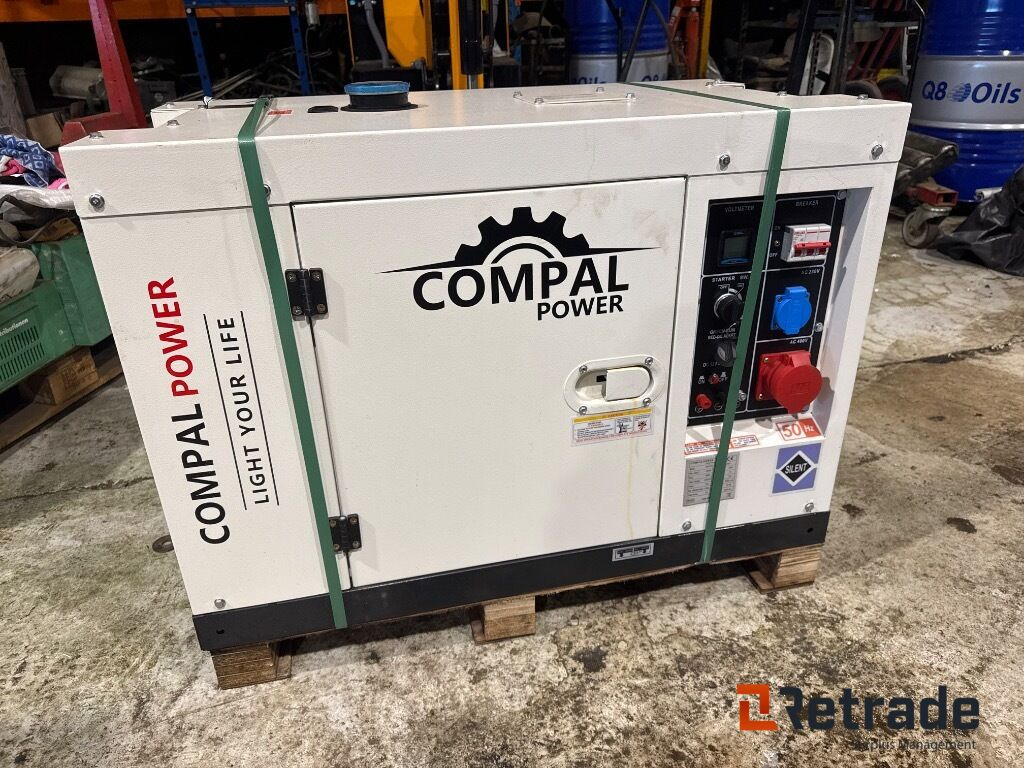 Generator COMPAL Power VG-R110 - Gradbeni stroj: slika 1 Generator COMPAL Power VG-R110 - Gradbeni stroj: slika 1