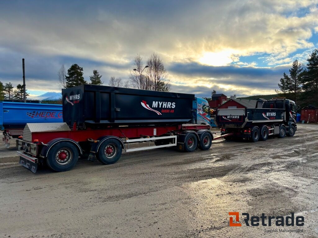 Kassettbilsekipage Scania R730 8X4 - Tovornjak prekucnik, Abrol/ Samonakladalec prikolica: slika 3 Kassettbilsekipage Scania R730 8X4 - Tovornjak prekucnik, Abrol/ Samonakladalec prikolica: slika 3