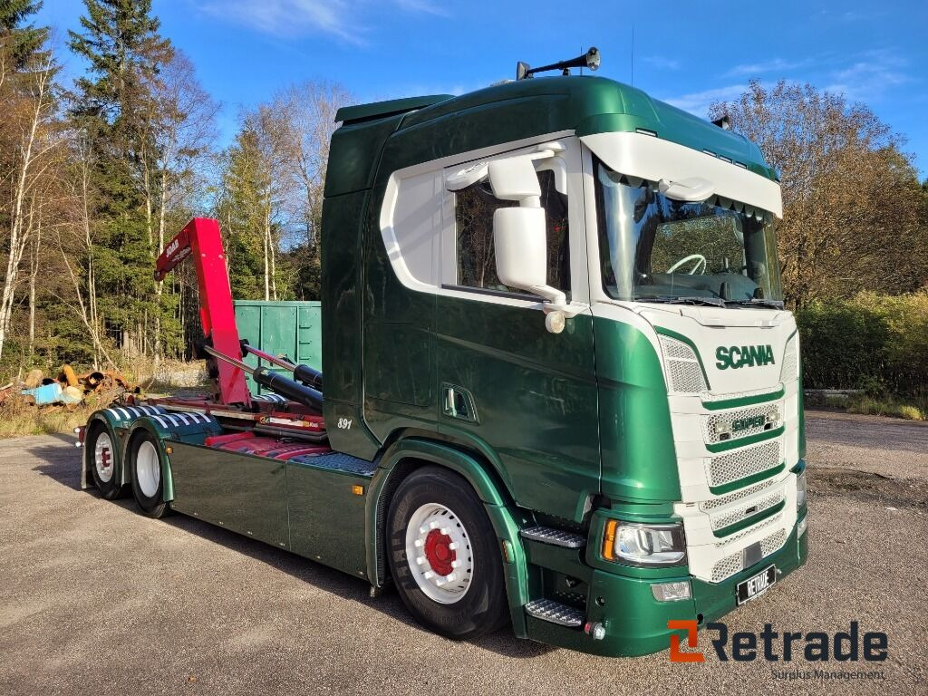 Lastväxlare SCANIA R580 V8 Next Gen LB6X2*4 Euro 6 - Kotalni prekucni tovornjak, Tovornjak z dvigalom: slika 2 Lastväxlare SCANIA R580 V8 Next Gen LB6X2*4 Euro 6 - Kotalni prekucni tovornjak, Tovornjak z dvigalom: slika 2