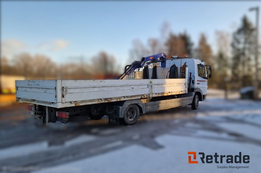 Mercedes-Benz Atego 818L med 6 meter plan og kran - Tovornjak s kesonom, Tovornjak z dvigalom: slika 3 Mercedes-Benz Atego 818L med 6 meter plan og kran - Tovornjak s kesonom, Tovornjak z dvigalom: slika 3
