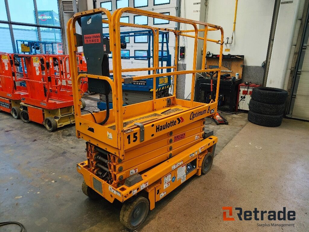 Sakselift Haulotte Optimum 8 - Škarjasta dvižna ploščad: slika 1 Sakselift Haulotte Optimum 8 - Škarjasta dvižna ploščad: slika 1