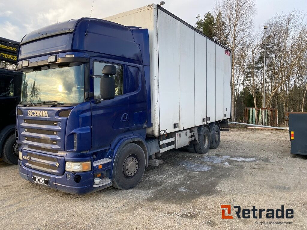 Skåpbil Scania R500LB6X2*4MNB Renoveringsobjekt - Tovornjak zabojnik: slika 1 Skåpbil Scania R500LB6X2*4MNB Renoveringsobjekt - Tovornjak zabojnik: slika 1