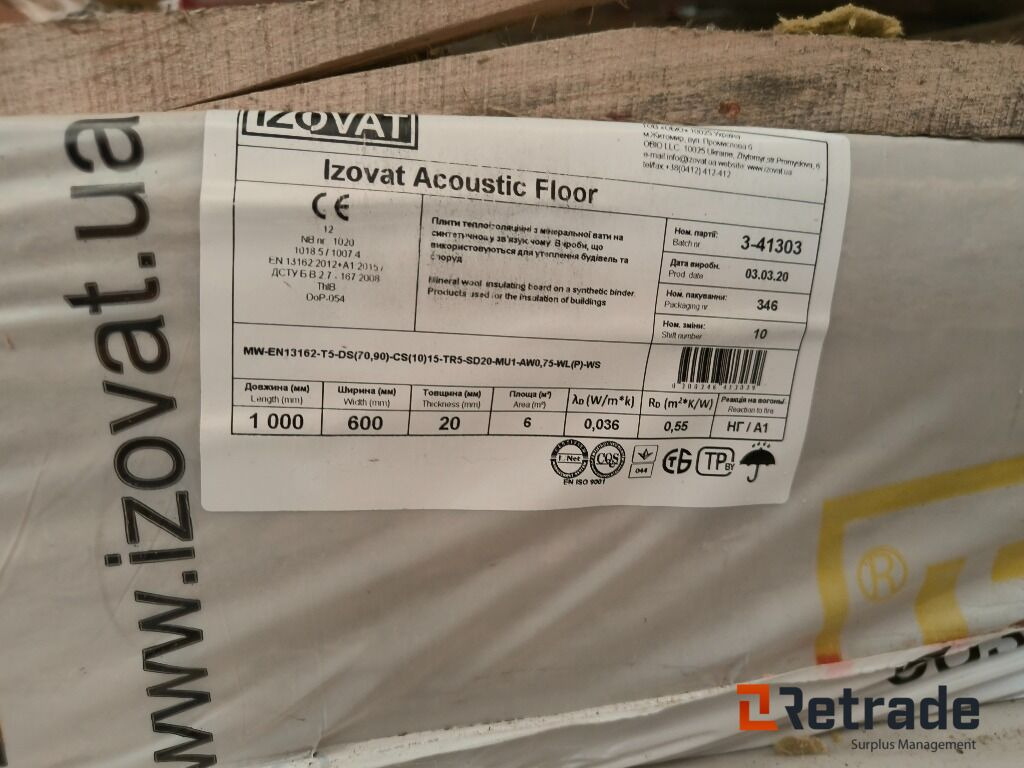 Trinnlydplate 330m2, 1000x600x20mm - Orodje/ Oprema: slika 5 Trinnlydplate 330m2, 1000x600x20mm - Orodje/ Oprema: slika 5