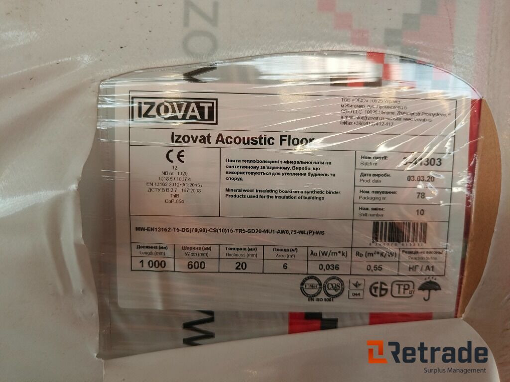 Trinnlydplate 330m2, 1000x600x20mm - Orodje/ Oprema: slika 2 Trinnlydplate 330m2, 1000x600x20mm - Orodje/ Oprema: slika 2