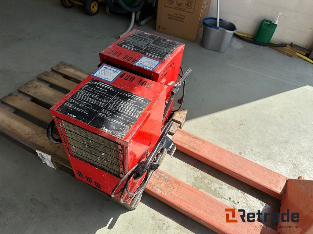 VEAB LAF40 2 stk Varme blæser - Gradbeni grelec: slika 3 VEAB LAF40 2 stk Varme blæser - Gradbeni grelec: slika 3