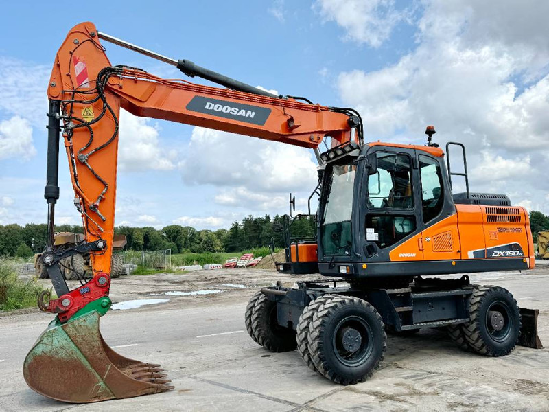 Doosan DX190W-5 - German Machine / Triple Boom - Bager na kolesih: slika 2 Doosan DX190W-5 - German Machine / Triple Boom - Bager na kolesih: slika 2