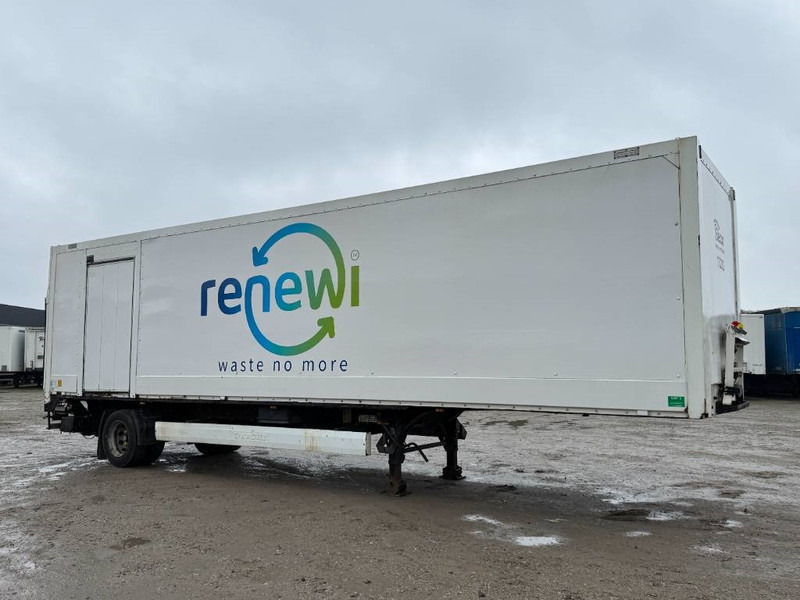 Krone SEK 10 - Tailgate / Forced Steering - Polprikolica zabojnik: slika 5 Krone SEK 10 - Tailgate / Forced Steering - Polprikolica zabojnik: slika 5