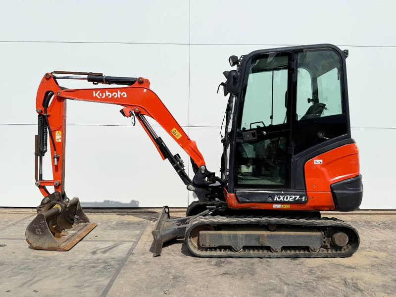 Kubota KX027-4 - Hammer Lines / Quick Coupler - Mini bager: slika 1 Kubota KX027-4 - Hammer Lines / Quick Coupler - Mini bager: slika 1