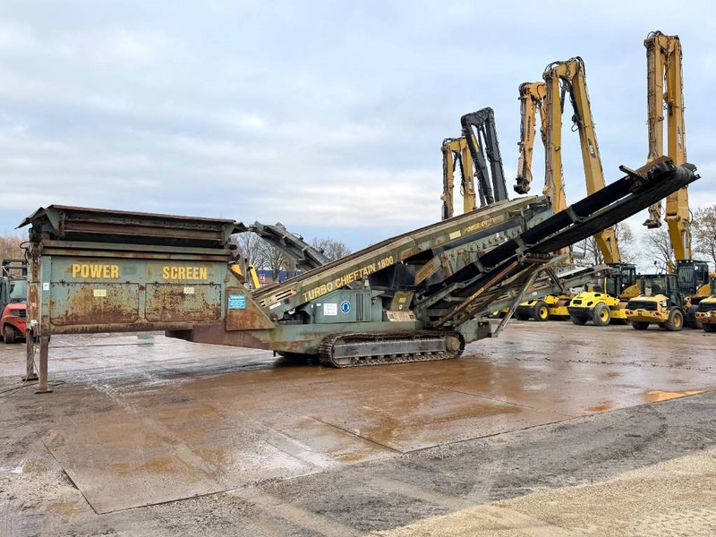 Powerscreen Chieftain 1800 - German Machine / Good Condition! - Presejalnik: slika 2 Powerscreen Chieftain 1800 - German Machine / Good Condition! - Presejalnik: slika 2