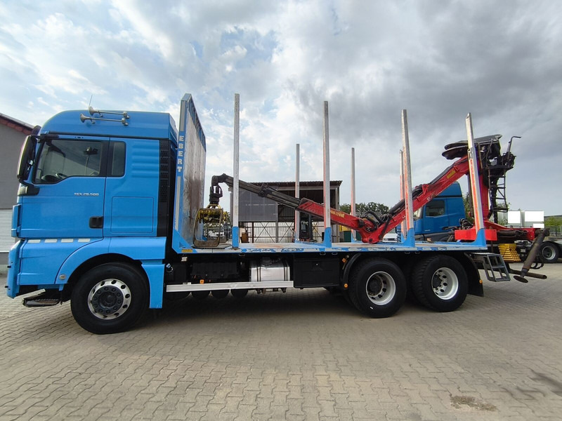 MAN TGX 26.500 Holz-LKW Euro6 6x4 Holztransporter m Palfinger (16) - Tovornjak za prevoz lesa, Tovornjak z dvigalom: slika 5 MAN TGX 26.500 Holz-LKW Euro6 6x4 Holztransporter m Palfinger (16) - Tovornjak za prevoz lesa, Tovornjak z dvigalom: slika 5
