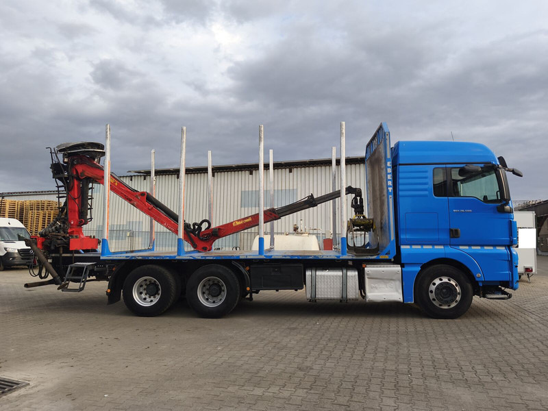 MAN TGX 26.500 Holz-LKW Euro6 6x4 Holztransporter m Palfinger (16) - Tovornjak za prevoz lesa, Tovornjak z dvigalom: slika 4 MAN TGX 26.500 Holz-LKW Euro6 6x4 Holztransporter m Palfinger (16) - Tovornjak za prevoz lesa, Tovornjak z dvigalom: slika 4