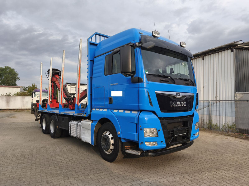 MAN TGX 26.500 Holz-LKW Euro6 6x4 Holztransporter m Palfinger (16) - Tovornjak za prevoz lesa, Tovornjak z dvigalom: slika 2 MAN TGX 26.500 Holz-LKW Euro6 6x4 Holztransporter m Palfinger (16) - Tovornjak za prevoz lesa, Tovornjak z dvigalom: slika 2