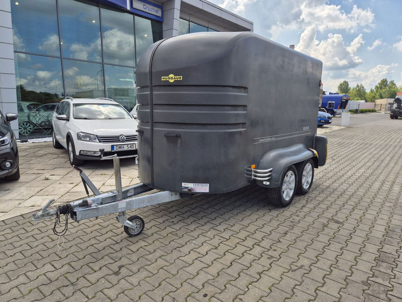 HUMBAUR Rexus 2000 / FOR Transporting 2 Horses, Ponies ANDBreedin - Prikolica za konje: slika 1 HUMBAUR Rexus 2000 / FOR Transporting 2 Horses, Ponies ANDBreedin - Prikolica za konje: slika 1