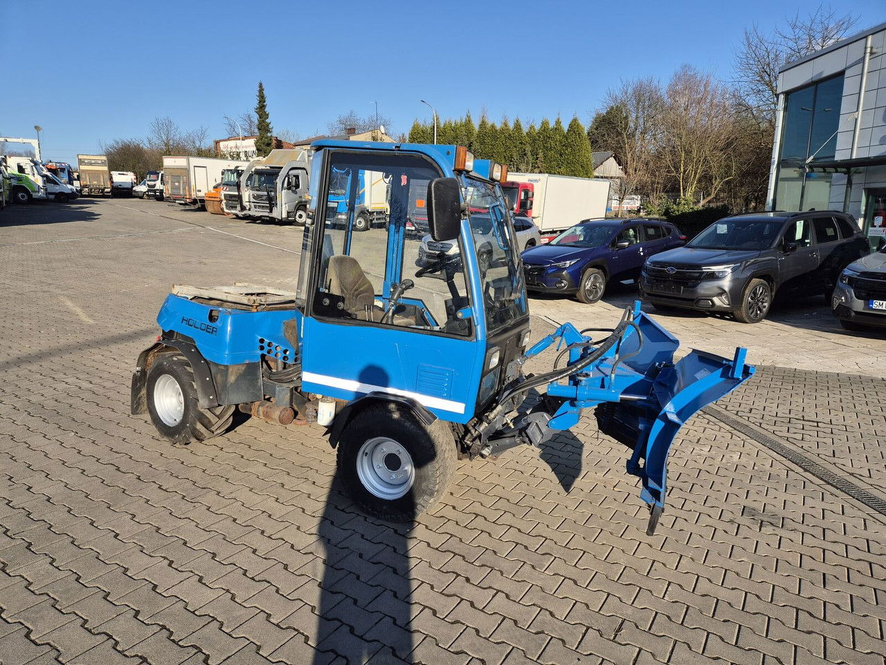 Mestni traktor Holder C245 4WD / Tool carrier / Snow plow / PTO Front AN D Rear / 4X4 /: slika 6