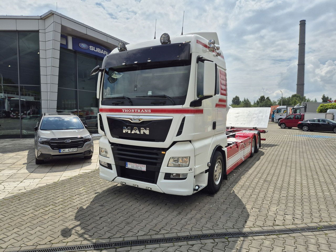 MAN TGX 28 28.420 , 6x2-2 LL / Trailer HFR KM 20 / 1 Owner / E6 /Techni - Kontejnerski tovornjak/ Tovornjak z zamenljivim tovoriščem: slika 2 MAN TGX 28 28.420 , 6x2-2 LL / Trailer HFR KM 20 / 1 Owner / E6 /Techni - Kontejnerski tovornjak/ Tovornjak z zamenljivim tovoriščem: slika 2