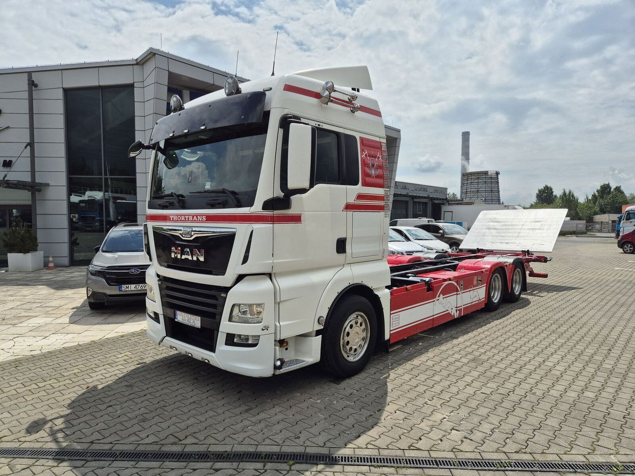MAN TGX 28 28.420 , 6x2-2 LL + Trailer HFR KM 20 / 1 Owner / E6 /Techni - Kontejnerski tovornjak/ Tovornjak z zamenljivim tovoriščem: slika 3 MAN TGX 28 28.420 , 6x2-2 LL + Trailer HFR KM 20 / 1 Owner / E6 /Techni - Kontejnerski tovornjak/ Tovornjak z zamenljivim tovoriščem: slika 3