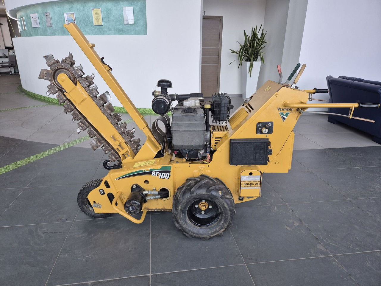 Rovokopač Vermeer RT 100 / Trench SAW / Mini Chain Excavator / IDE AL FOR Cables: slika 8