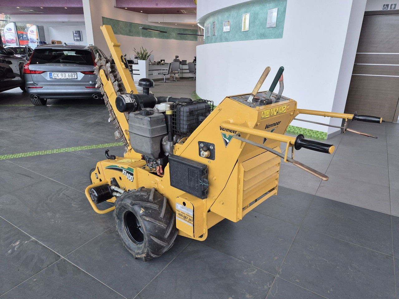 Rovokopač Vermeer RT 100 / Trench SAW / Mini Chain Excavator / IDE AL FOR Cables: slika 9