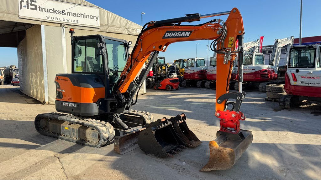 Doosan DX50Z-7 - Powertilt - 2022 Year - 330 Working Hours - Mini bager: slika 5 Doosan DX50Z-7 - Powertilt - 2022 Year - 330 Working Hours - Mini bager: slika 5