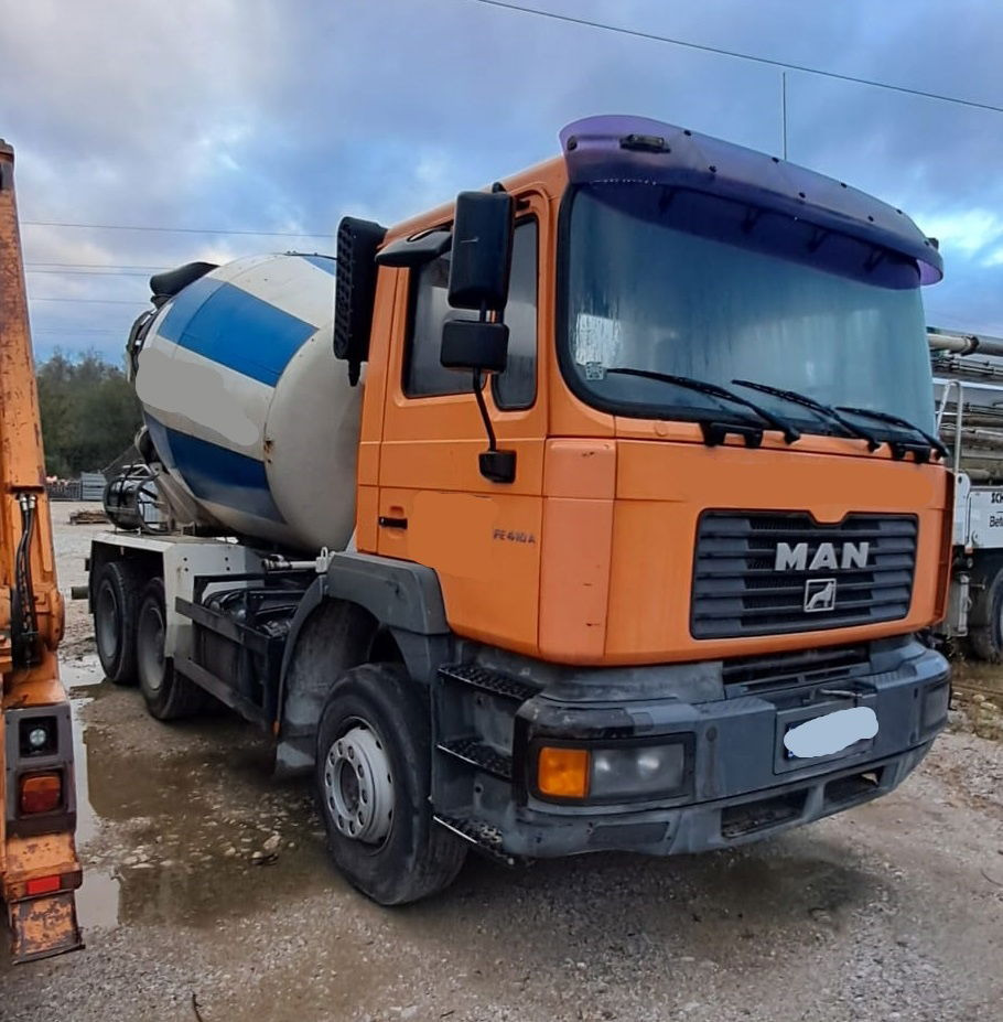 MAN FE 410A 6x4 mixer - 7m3 - euro 3 - Avtomešalec: slika 2 MAN FE 410A 6x4 mixer - 7m3 - euro 3 - Avtomešalec: slika 2