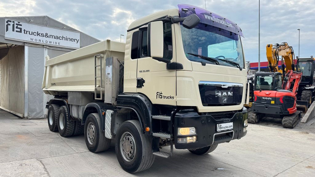 MAN TGS 35.480 8x4 schmitz dumper tipper - Tovornjak prekucnik: slika 3 MAN TGS 35.480 8x4 schmitz dumper tipper - Tovornjak prekucnik: slika 3
