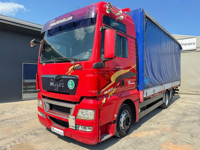MAN TGX 26.440 6x2 box truck - retarder - lifting+steering axle - Tovornjak zabojnik: slika 1 MAN TGX 26.440 6x2 box truck - retarder - lifting+steering axle - Tovornjak zabojnik: slika 1