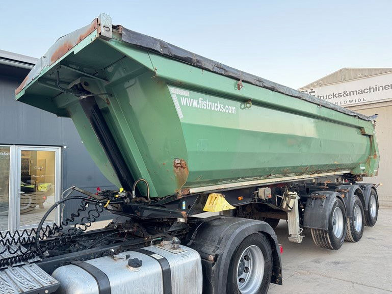 Meiller Kisa 3 - 3-Axle Tipper Trailer - hydr. back side - Kiper polprikolica: slika 1 Meiller Kisa 3 - 3-Axle Tipper Trailer - hydr. back side - Kiper polprikolica: slika 1