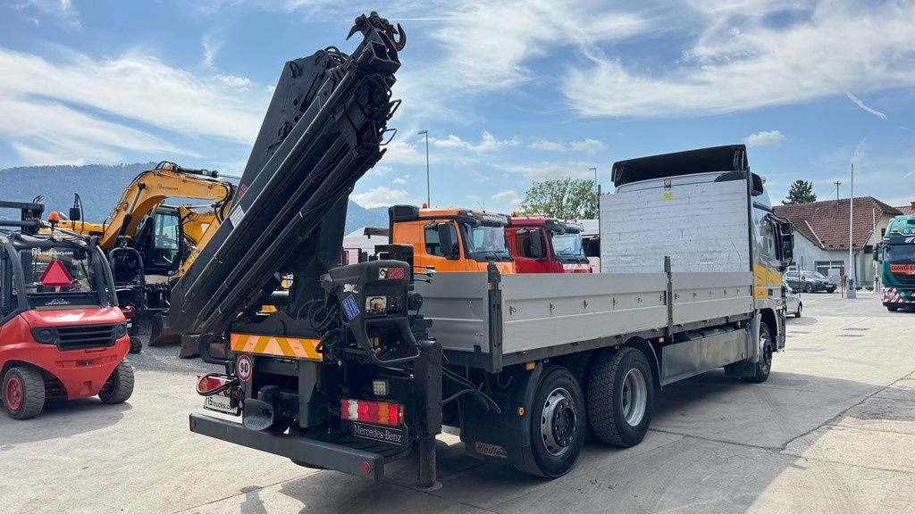 Mercedes-Benz Actros 2541 6x2 stake body - Hiab XS 144 Hipro 17.3M - Tovornjak s kesonom, Tovornjak z dvigalom: slika 5 Mercedes-Benz Actros 2541 6x2 stake body - Hiab XS 144 Hipro 17.3M - Tovornjak s kesonom, Tovornjak z dvigalom: slika 5
