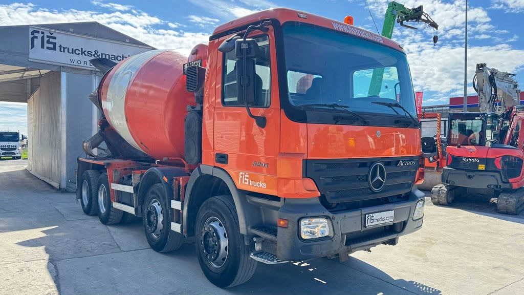 Mercedes-Benz Actros 3241 8x4 mixer 9m3 - Avtomešalec: slika 3 Mercedes-Benz Actros 3241 8x4 mixer 9m3 - Avtomešalec: slika 3