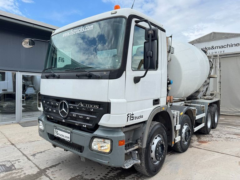 Mercedes-Benz Actros 3241 8x4 mixer 9m3 - Avtomešalec: slika 1 Mercedes-Benz Actros 3241 8x4 mixer 9m3 - Avtomešalec: slika 1