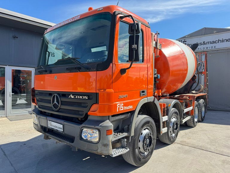 Mercedes-Benz Actros 3241 8x4 mixer 9m3 - Avtomešalec: slika 1 Mercedes-Benz Actros 3241 8x4 mixer 9m3 - Avtomešalec: slika 1