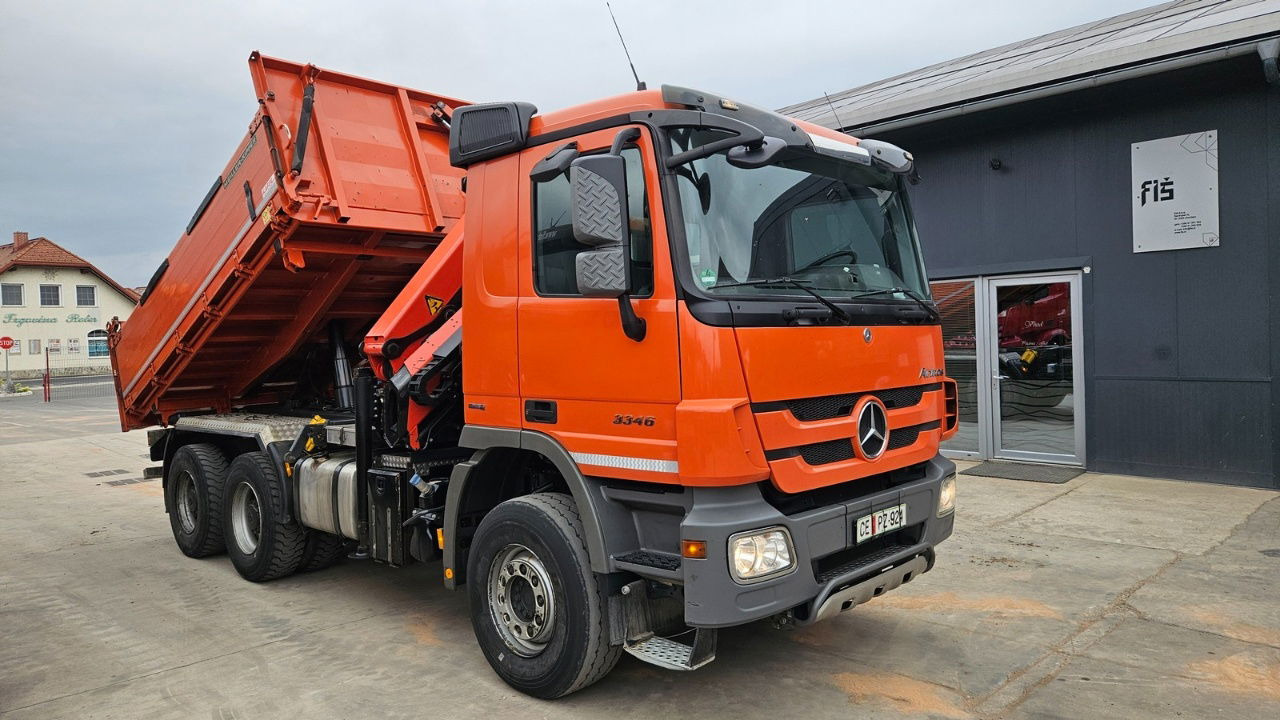 Mercedes-Benz Actros 3346 K palfinger PK 18002 - bordmatic - meiller tipper - EPS 3 pedals - Tovornjak prekucnik: slika 4 Mercedes-Benz Actros 3346 K palfinger PK 18002 - bordmatic - meiller tipper - EPS 3 pedals - Tovornjak prekucnik: slika 4
