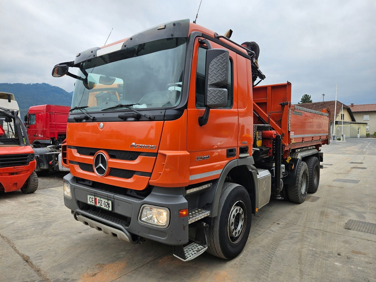 Mercedes-Benz Actros 3346 K palfinger PK 18002 - bordmatic - meiller tipper - EPS 3 pedals - Tovornjak prekucnik: slika 1 Mercedes-Benz Actros 3346 K palfinger PK 18002 - bordmatic - meiller tipper - EPS 3 pedals - Tovornjak prekucnik: slika 1